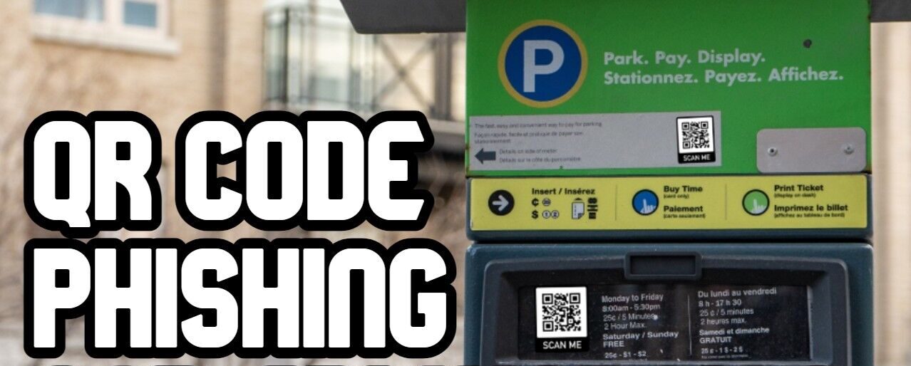 QR Code scam parking pay stations